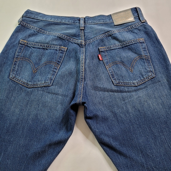 Levi's mens button fly jeans five pocket - Picture 1 of 7